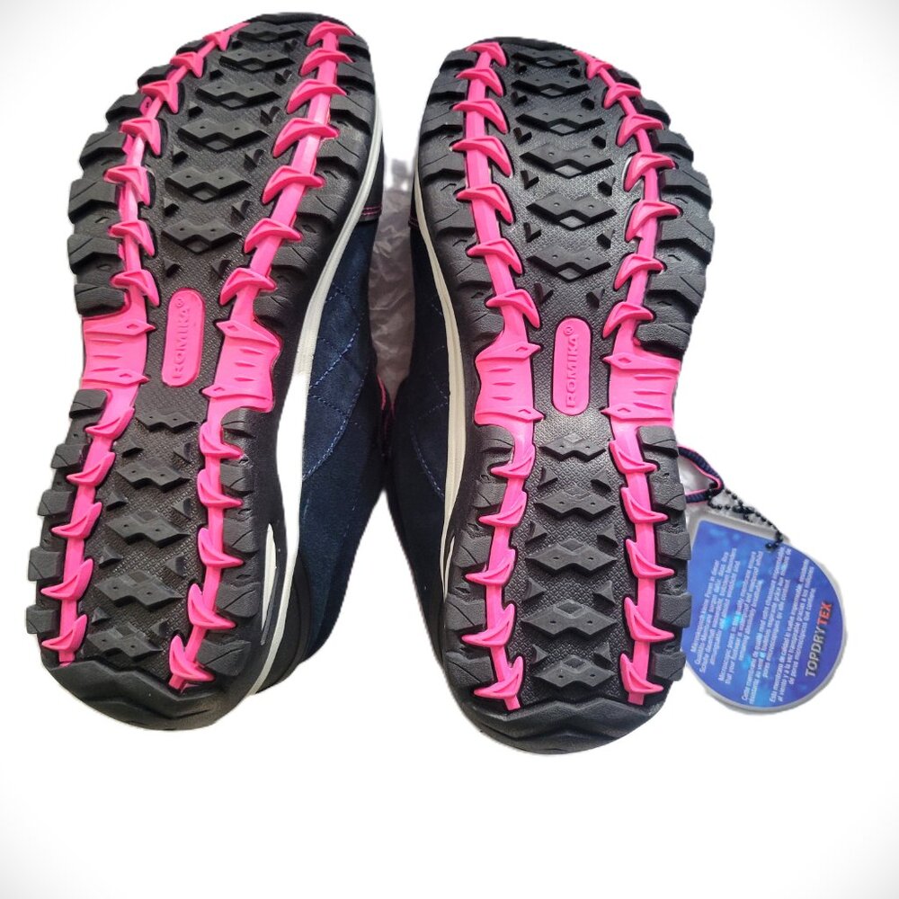 ROMIKA Women Leisure Shoes size 8.5 Navy blue/pink - Picture 8 of 8